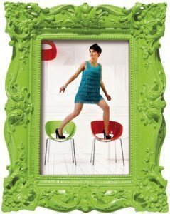 KARE Bilderrahmen Shocking Barock grün