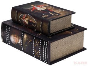KARE Bücherbox Monsieurs Glam