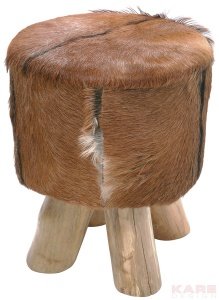 KARE Hocker Flint Stone