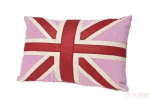 KARE Kissen Union Jack pinki