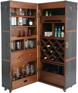 KARE Shipping Trunk Bar Colonial