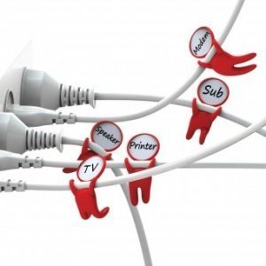 Kabelmarker Mark Brothers 5er Set