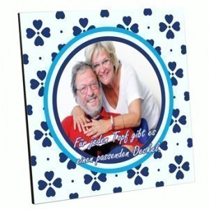 Kachel - Sprichwortkachel Hartfaser