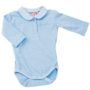 Käthe Kruse - Langarm-Babybody Kragen bl