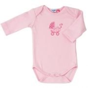 Käthe Kruse - Langarm-Babybody rosa, kbA