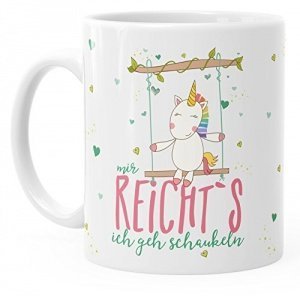 Tasse Mir reichts ich geh schaukeln