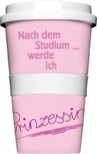 Becher aus Porzellan Nach dem Studium we