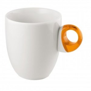 Kaffeebecher Art & Café 2er Set orange