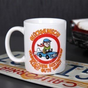 Kaffeebecher Führerschein *Er*