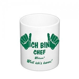 Kaffeebecher Ich bin Chef