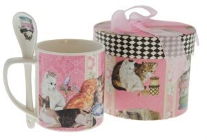 Kaffeebecher mit Löffel sweet candy mod 