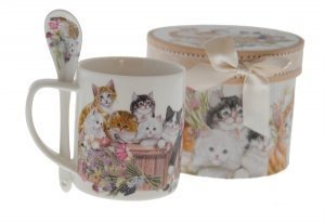 Kaffeebecher mit Löffel sweet candy mod 