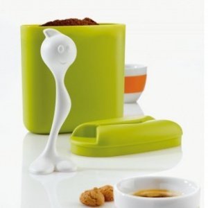 Kaffeedose Hot Stuff solid senf