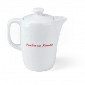 Kaffeekännchen Draußen nur Kännchen