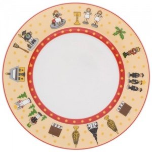 Kahla Erzgebirge Frühstücksteller 21 cm