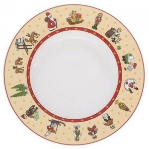 Kahla Erzgebirge Suppenteller 23 cm