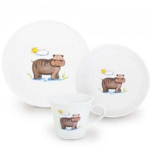 Kahla Kindergeschirr Kinderset Nilpferd 