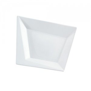 Kahla Opus weiß Midi-Platte 25x20 cm