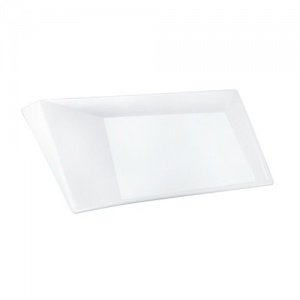 Kahla Opus weiß Mini-Platte 19x11 cm