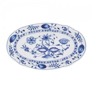 Kahla Rosella Zwiebelmuster Platte oval 
