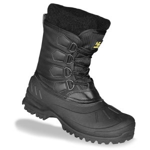 Kälteschutzstiefel geschnürt schwarz