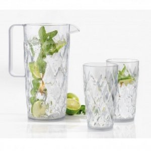 Kanne Crystal transparent klar