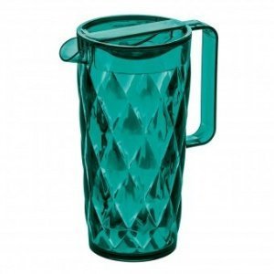 Kanne Crystal transparent lagune