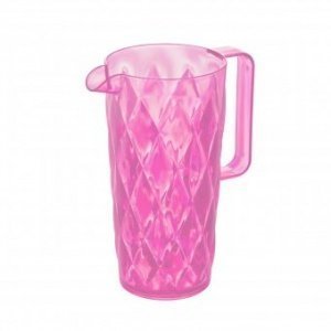 Kanne Crystal transparent light pink