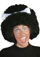 Kannibalenbraut Perücke Steinzeit brauns