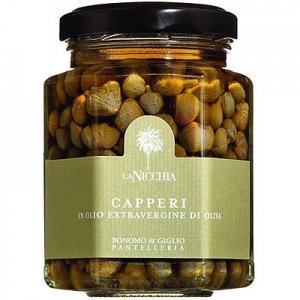 Kapern mittelgroß in Olivenöl La Nicchia