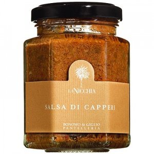 Kapernsauce Salsa di capperi La Nicchia 