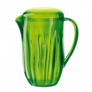 Karaffe mit Deckel Aqua grün