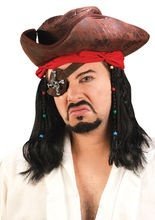 Karibik Pirat Perücke