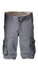 Karierte Baumwoll Bermuda