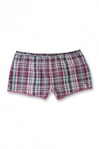 Karierte Baumwoll-Boxer-Shorts