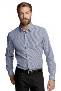 Kariertes Baumwollhemd