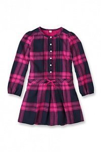 Kariertes Baumwollkleid