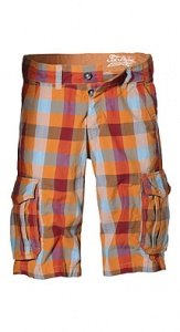 Karo Baumwoll Bermuda