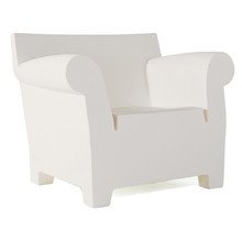 Kartell - Bubble Club Sessel - zinkweiß