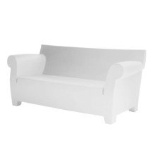 Kartell - Bubble Club Sofa - zinkweiß