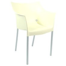 Kartell Dr. NO Armstuhl, hellgelb
