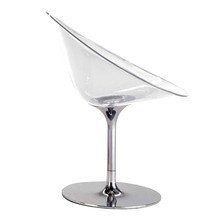 Kartell Ero|S| - Drehfuß, glasklar
