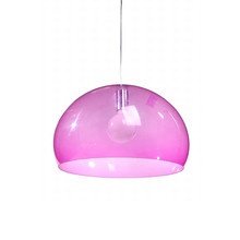 Kartell - FL/Y Pendelleuchte, kardinalsr