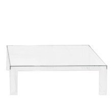 Kartell - Invisible Table H 31,5cm, glas