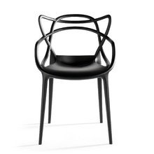 Kartell - Masters Stuhl, schwarz