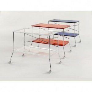 Kartell Servierwagen Flip orange 4465E3