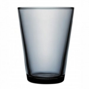 Kartio Glas 2er Set grau