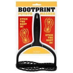 Kartoffelstampfer Fußabdruck