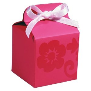 Kartonage Blumenranke, fuchsia