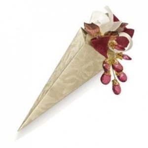 Kartonage Tüte, champagner